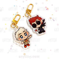Good Omens, Crowley and Aziraphale keychains