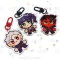 Tiny Baldur's gate 3, keychain Shadowheart, Astarion and Karlach