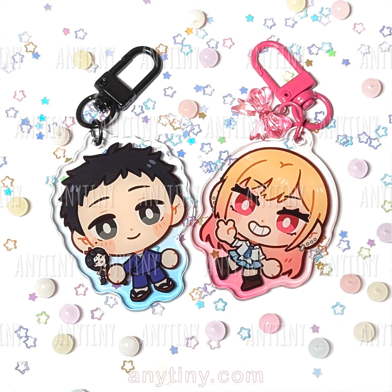 Dress Up Darling, Gojo and Marin keychain!