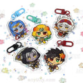 Hades: Zagreus, Melinoe, Thanatos, Hypnos and Megaera (Megera) keychains!