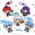 Frieren keychains! Fern, Stark, and Himmel.