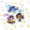 Knights of Guinevere. Keychains inspired. Guinevere, Frankie and Andi