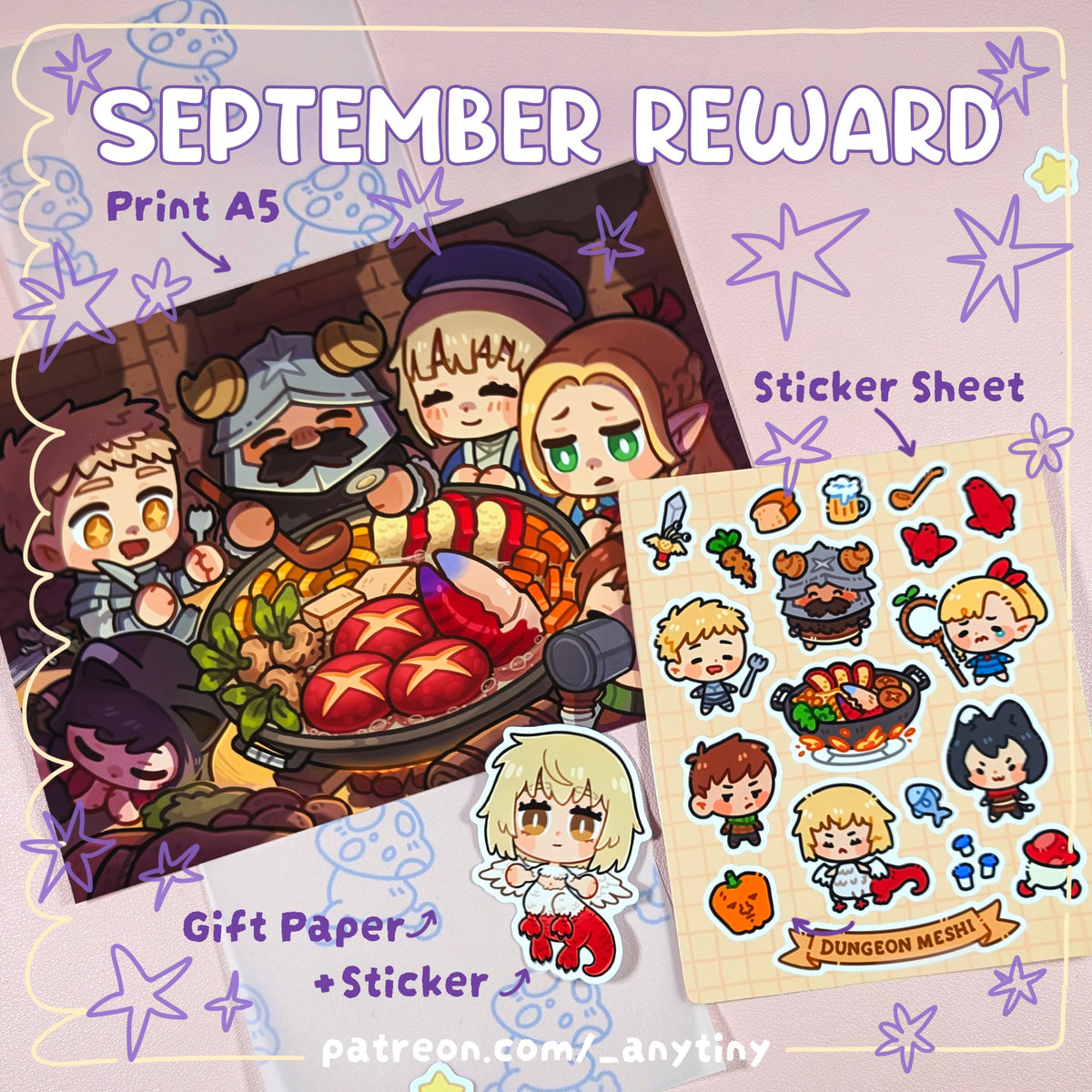 Dungeon Meshi Pack!
