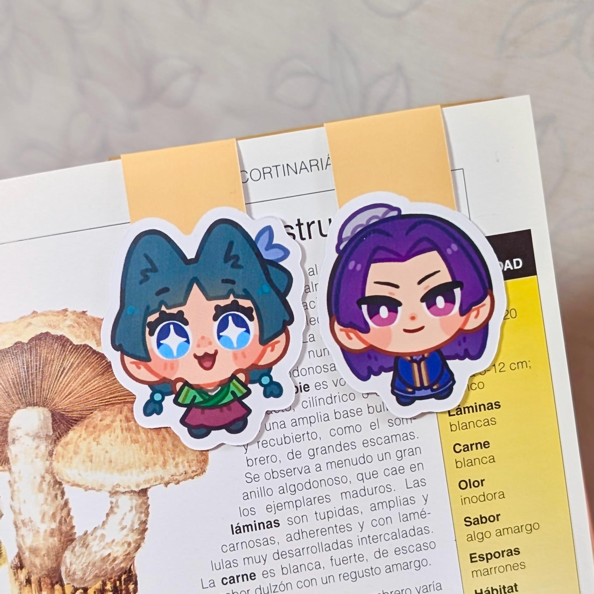 Kusuriya no Hitorigoto (The apothecary diaries) Maomao and Jinshi keychain!