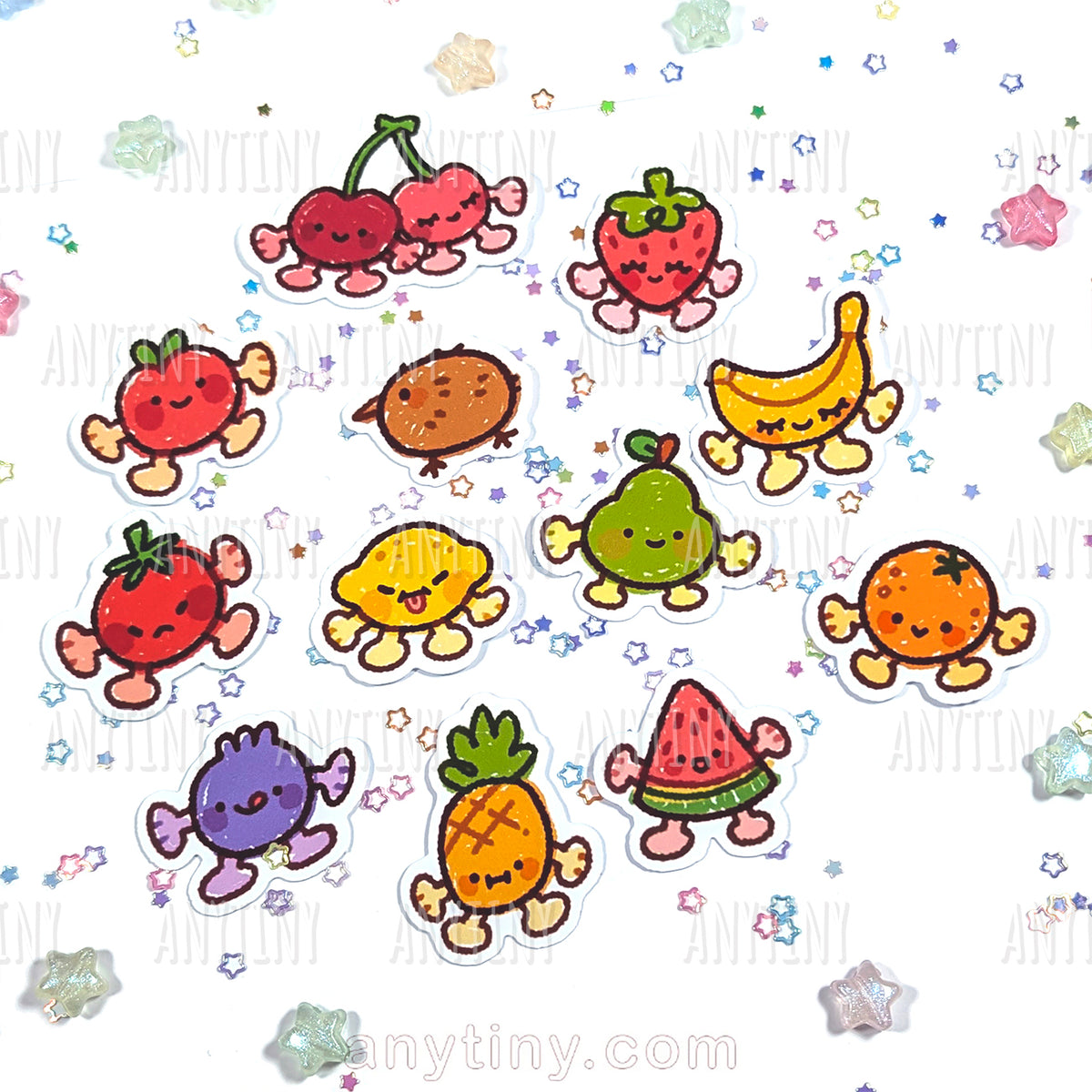 Gacha Tiny Fruits mobile keychain!