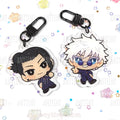 Jujutsu Kaisen, Geto and Gojo Keychains!