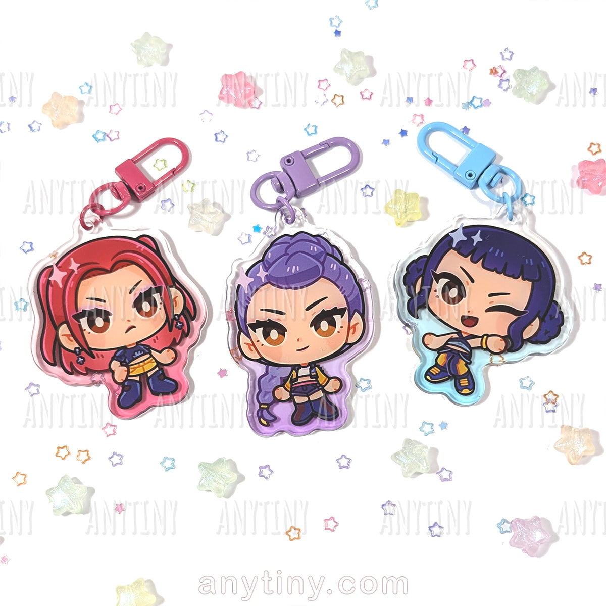 Huntrix Keychains