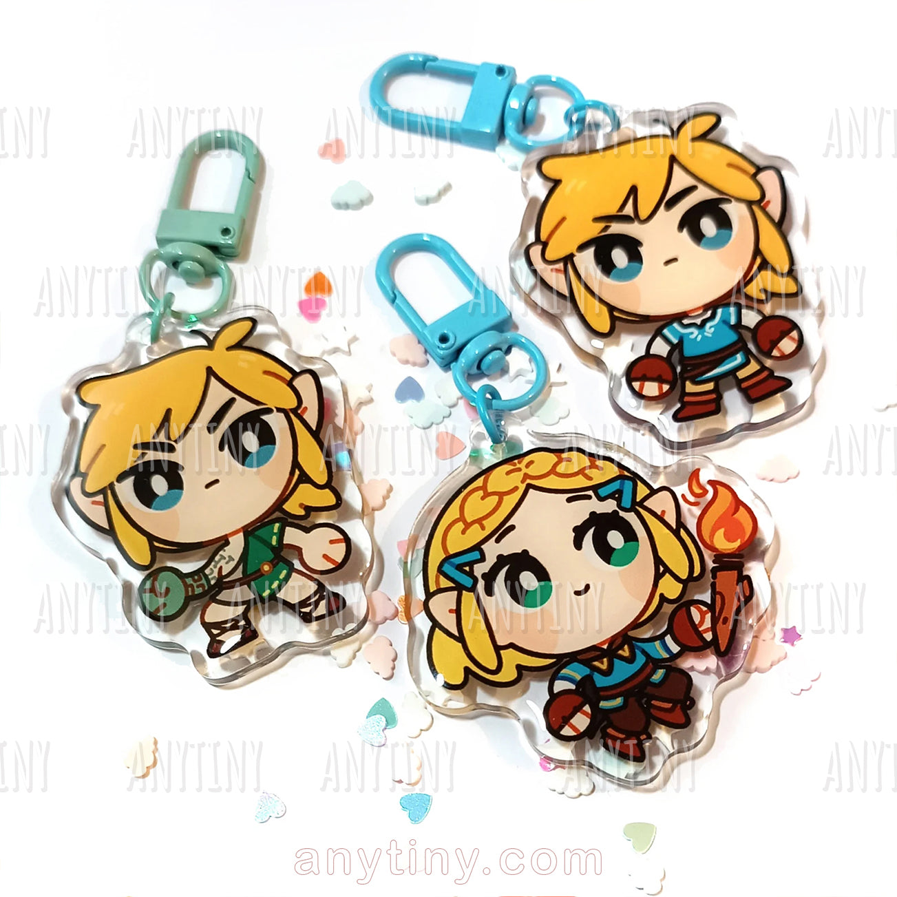 The legend of Zelda Keychains
