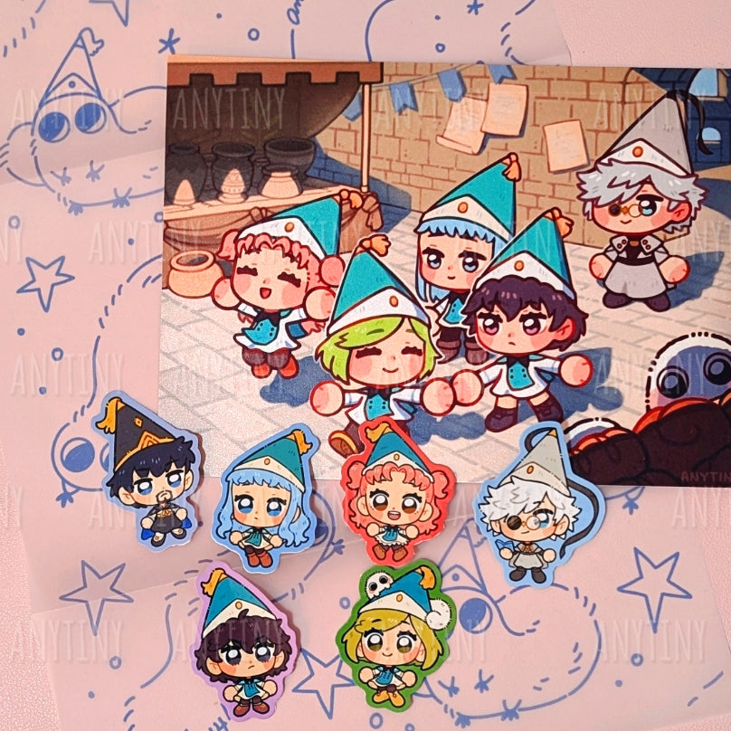 Pack Witch Hat Atelier! Print and Stickers