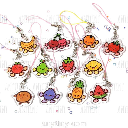 Blind Bag, Tiny Fruits mobile keychain!