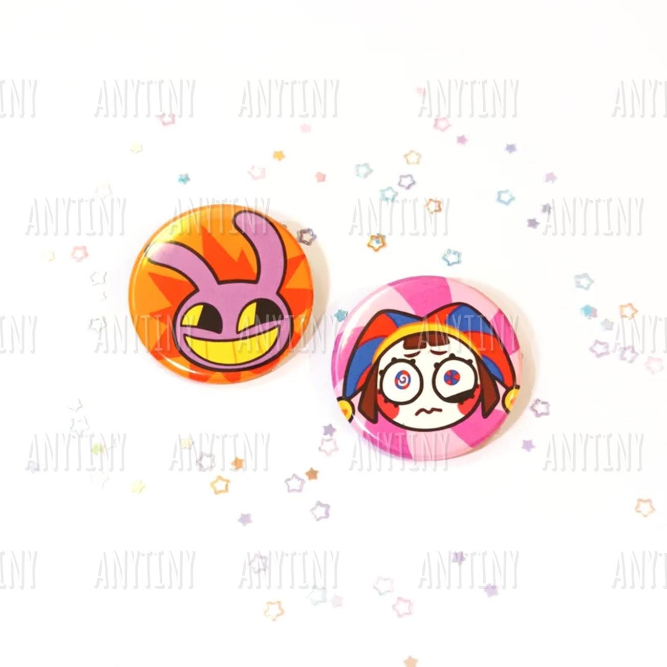 Pomni and Jax Badges!